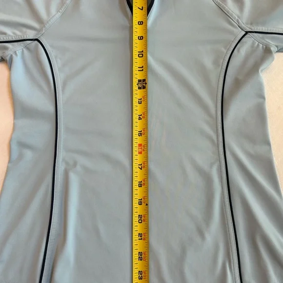 PETER MILLAR Women's  UPF 50+ Sun Protection 1/4 Zip Pullover XS Navy Blue Golf - Picture 11 of 16